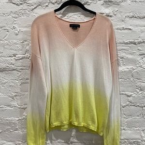 Sanctuary V-Neck Tie Dye Sweater
